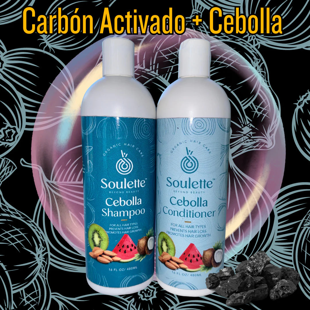 Kit Soulette Carbón Activado y Cebolla: Cuidado Intensivo