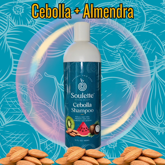 Champú- Cebolla aroma a  Almendra