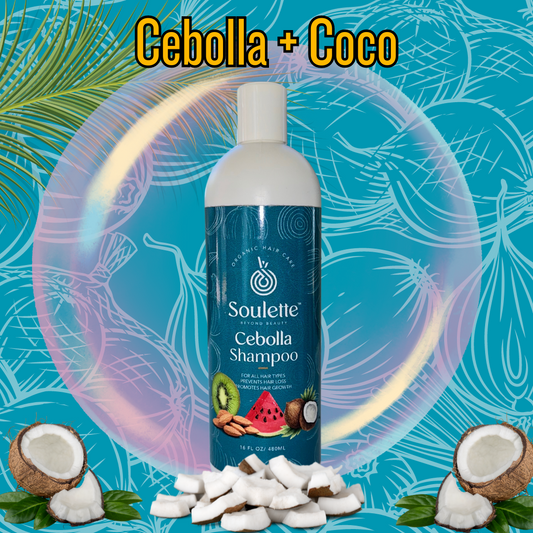 Champú- Cebolla aroma a Coco